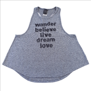 Modern Lux Racerback Tank Top Size Medium